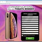 congratulations you are todays winner oszustwo iphone x