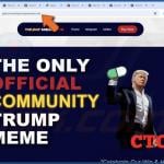 Fałszywa strona internetowa $TRUMP Airdrop Scam 3