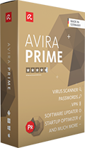 Avira Prime pudełko