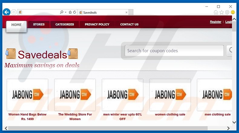 SaveDeals adware