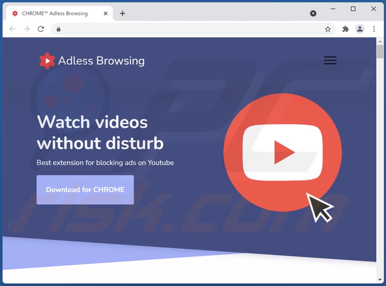 Oficjalna strona pobierania adware adless browsing