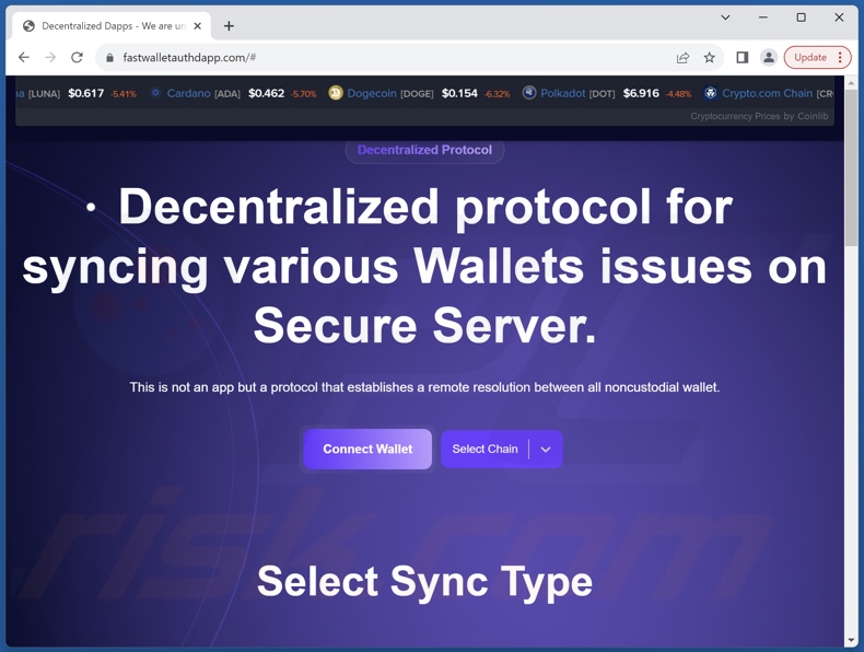 Decentralized Protocol oszustwo