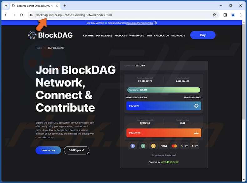 Join BlockDAG Network oszustwo