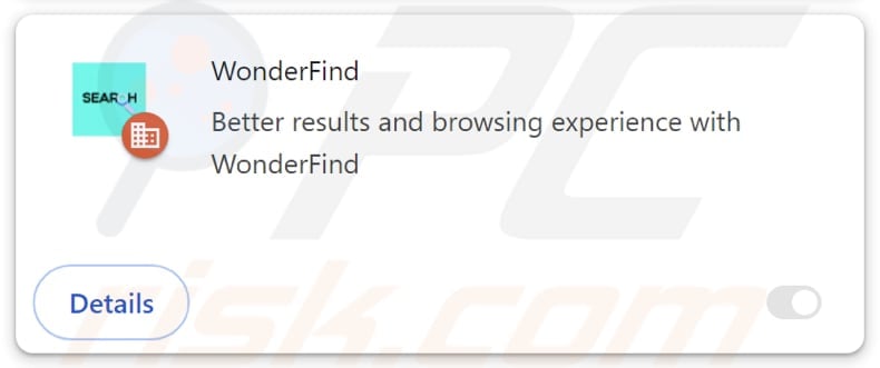 Porywacz przeglądarki WonderFind