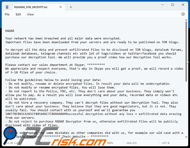 RADAR ransomware okup (README_FOR_DECRYPT.txt) GIF