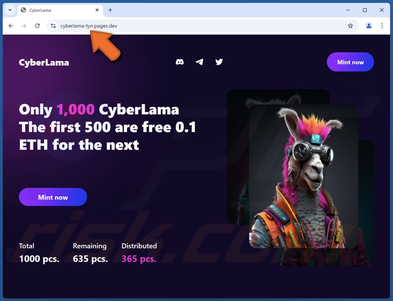 CyberLama Mint oszustwo