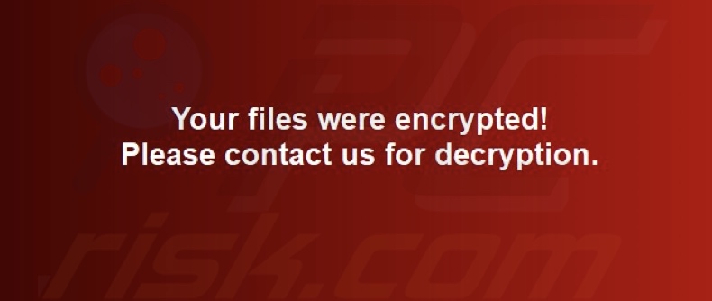 Defi ransomware tapeta