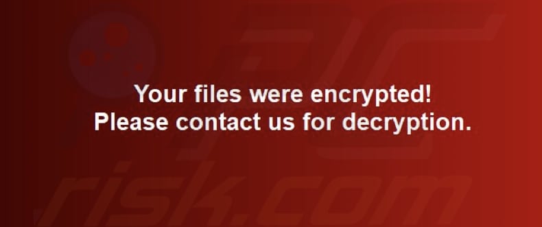 FIOI ransomware tapeta