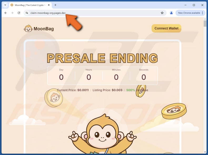 MoonBag Presale oszustwo