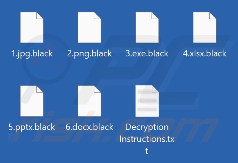 Pliki zaszyfrowane przez Black (Prince) ransomware (rozszerzenie .black)