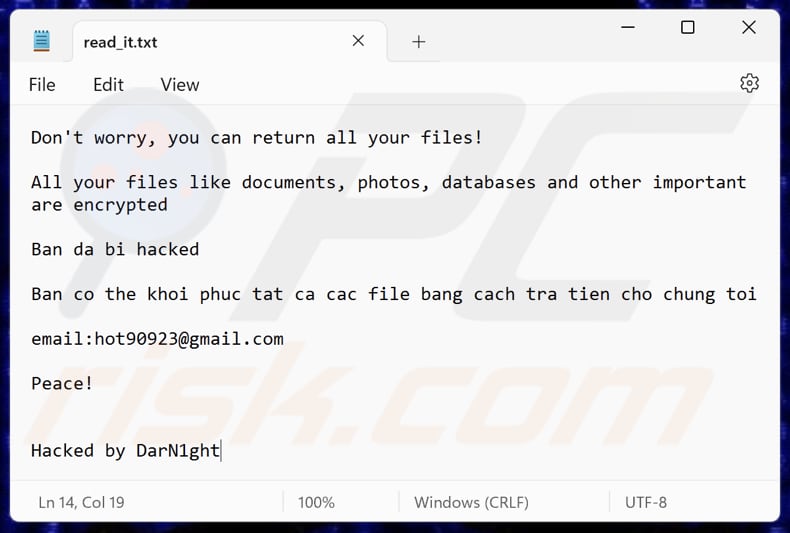 DarkN1ght ransomware plik tekstowy (read_it.txt)