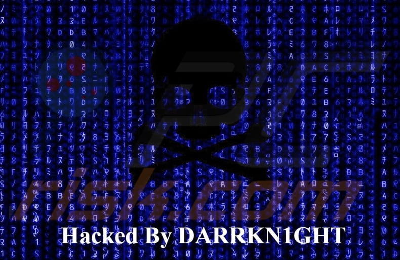 DarkN1ght ransomware tapeta