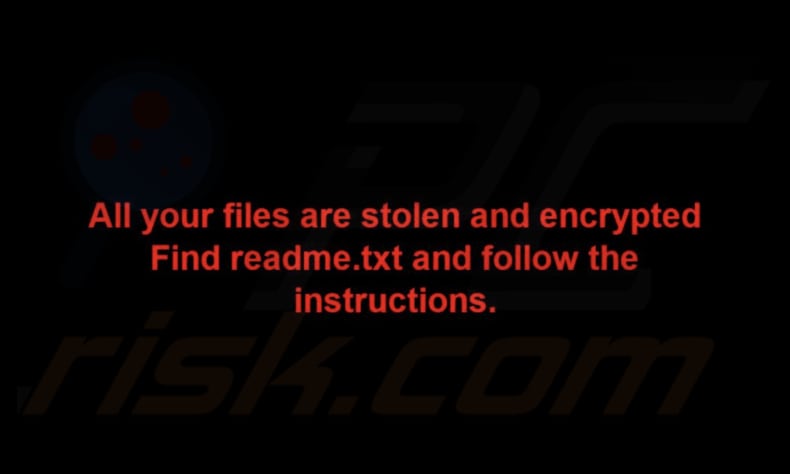 RdpLocker ransomware tapeta