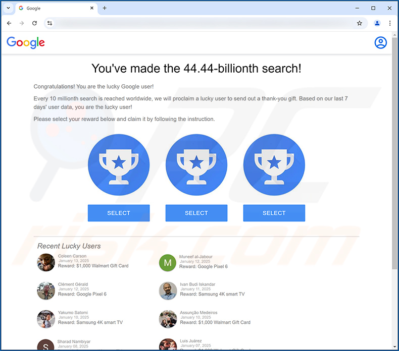 You've made the 44.44-billionth search! POP-UP Oszustwo