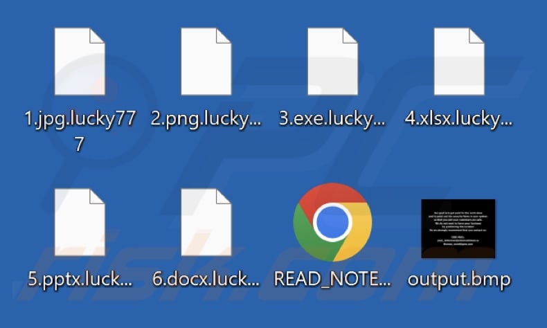 Pliki zaszyfrowane przez ransomware Lucky (MedusaLocker) (.lucky777 extension)