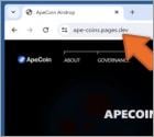 Oszustwo APECOIN Airdrop