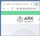 ARK Invest Crypto Giveaway POP-UP Oszustwo