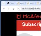 McAfee - Subscription Payment Failed POP-UP Oszustwo