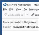 Oszustwo e-mailowe Microsoft Office 365 - Password Notification