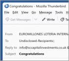 EUROMILLONES LOTERIA INTERNATIONAL Email Oszustwo