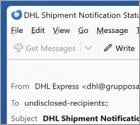 DHL Airfreight Email Virus