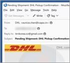 Oszustwo e-mailowe DHL Pickup Confirmation