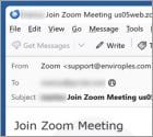 Oszustwo e-mailowe Join Zoom Meeting