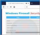 Oszustwo Windows Firewall Warning Alert