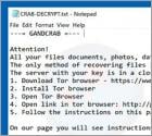 Ransomware GANDCRAB V2.0