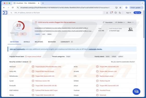 Infiniti Stealer (Mac)