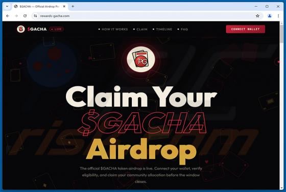 PowerGacha ($GACHA) Airdrop oszustwo