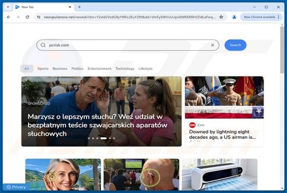 Przekierowanie Newspulsenow.net